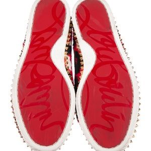 Christian Louboutin Steckel SpikeMidsole Boat shoe